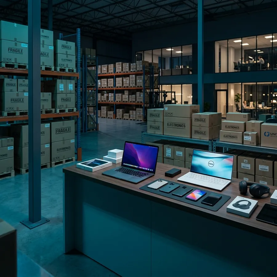 Wholesale Electronics Sourcing and Logistics Hub